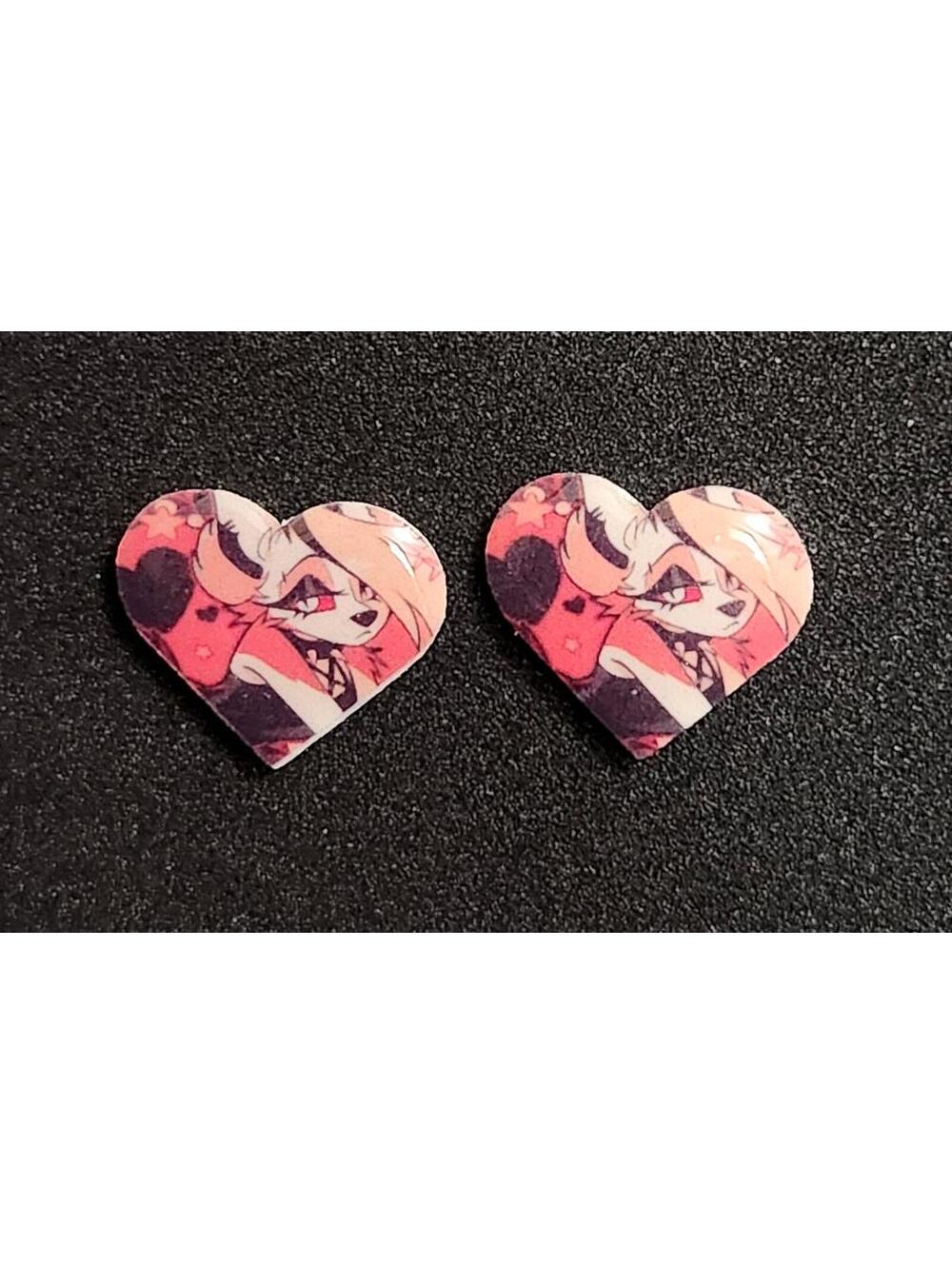 Loona earrings  - Helluva Boss
